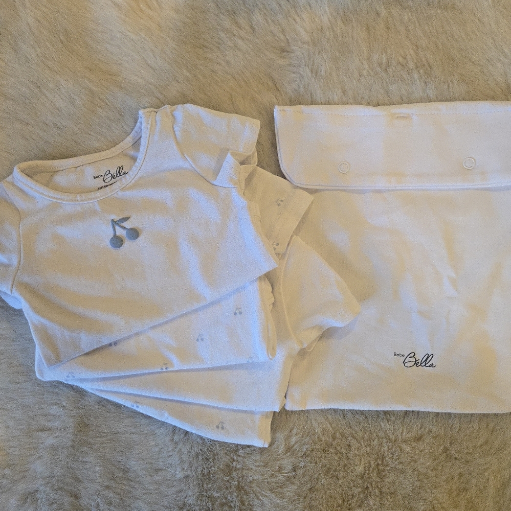 Bebe Bella 4-Pack Short Sleeve Onesies